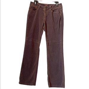 Worn Brown Corduroy Pants